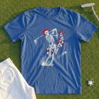 Rose Skeleton Street Art Tee