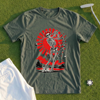 Rose Skeleton Sunburst Tee