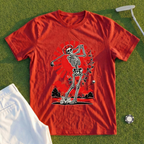 Rose Skeleton Sunburst Tee