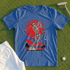 Rose Skeleton Sunburst Tee