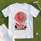 Rose Skeleton Sunburst Tee