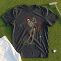 Rose Skeleton Swing 8-Bit Tee