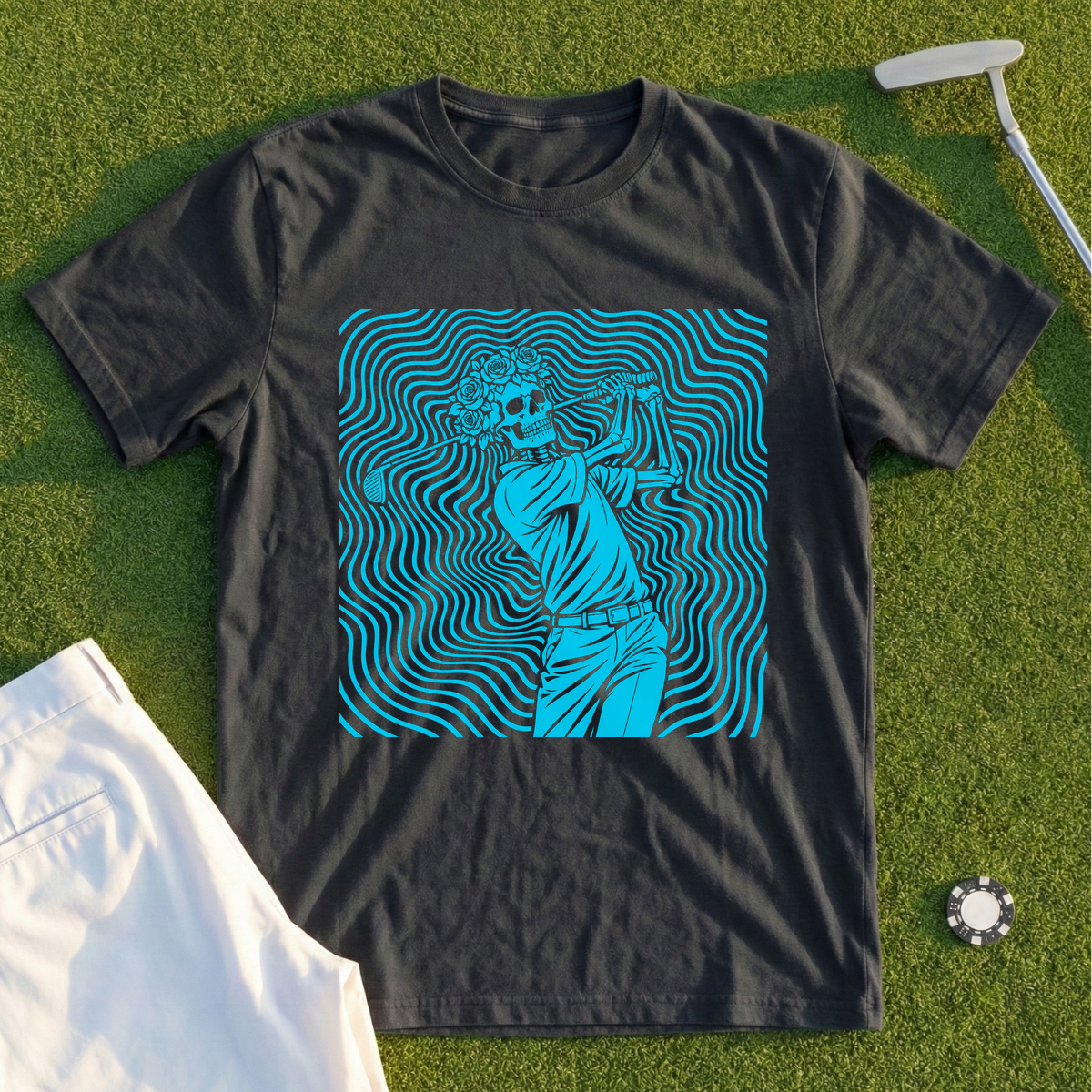 Skeleton Swing Hypnotic Tee