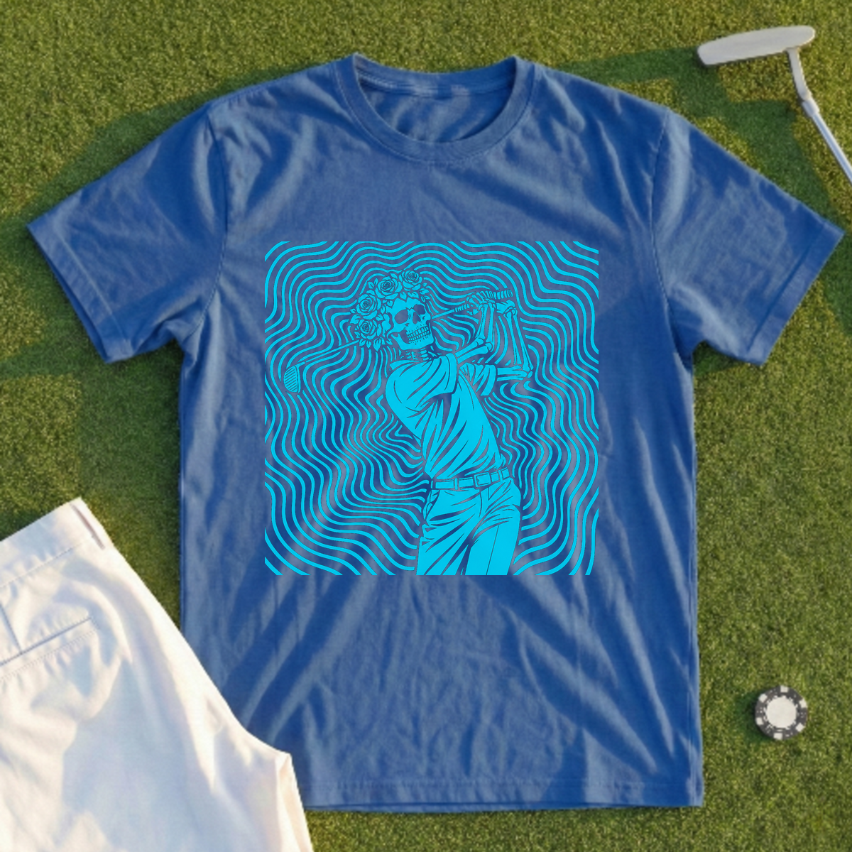 Skeleton Swing Hypnotic Tee