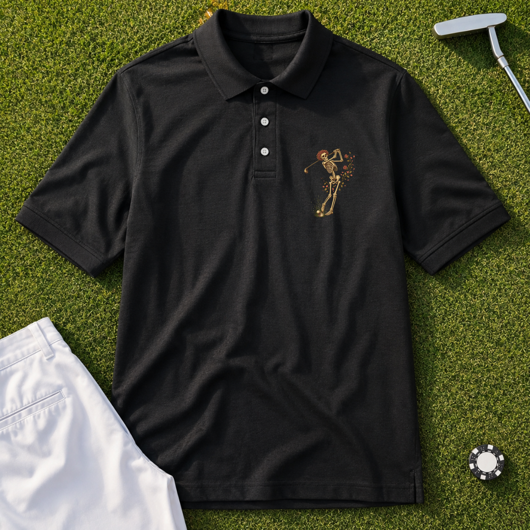 Rose Skeleton Swing Polo