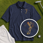 Rose Skeleton Swing Performance Polo - Shanked Right