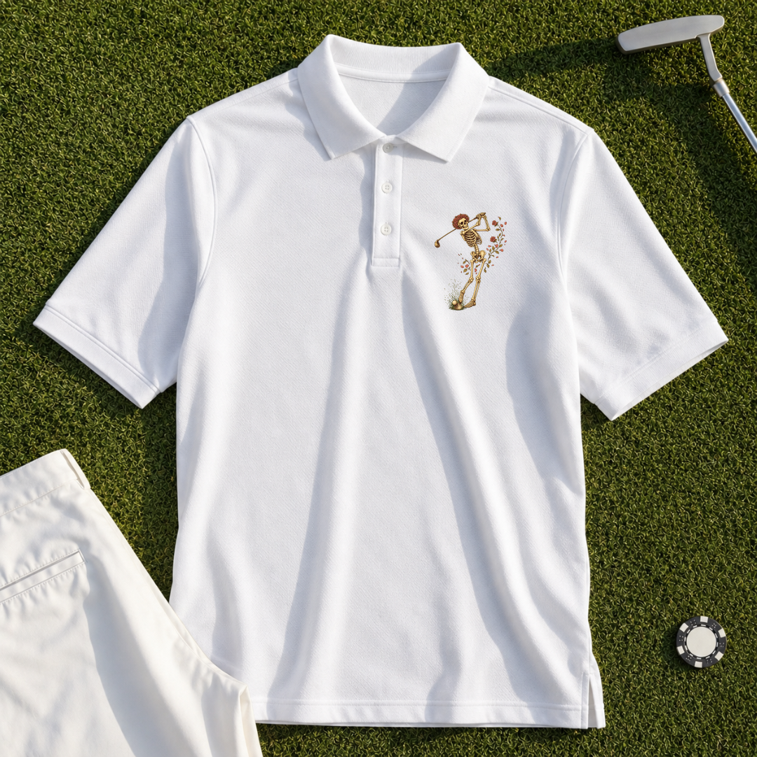 Rose Skeleton Swing Polo