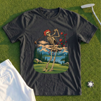 Rose Skeleton Travel Poster Tee