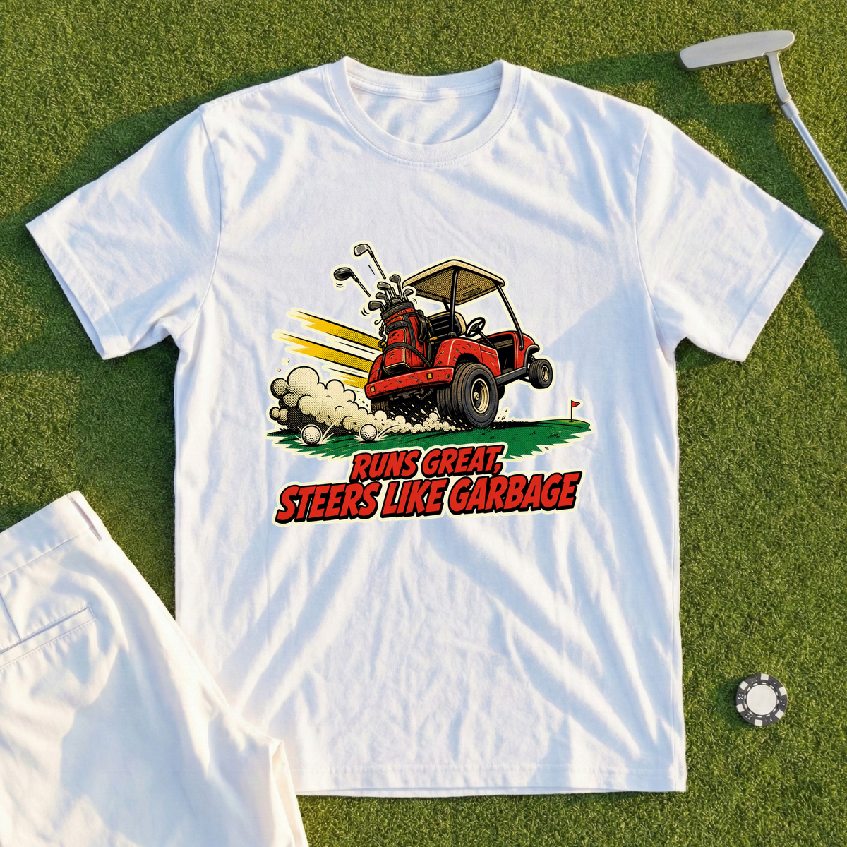 Runs Great, Steers Like Garbage Tee