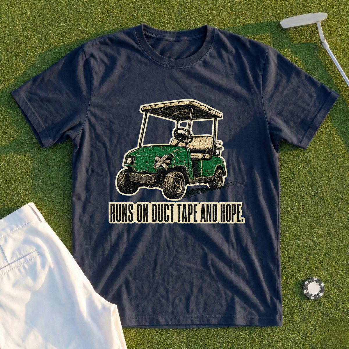 Runs On Duct Tape And Hope Tee