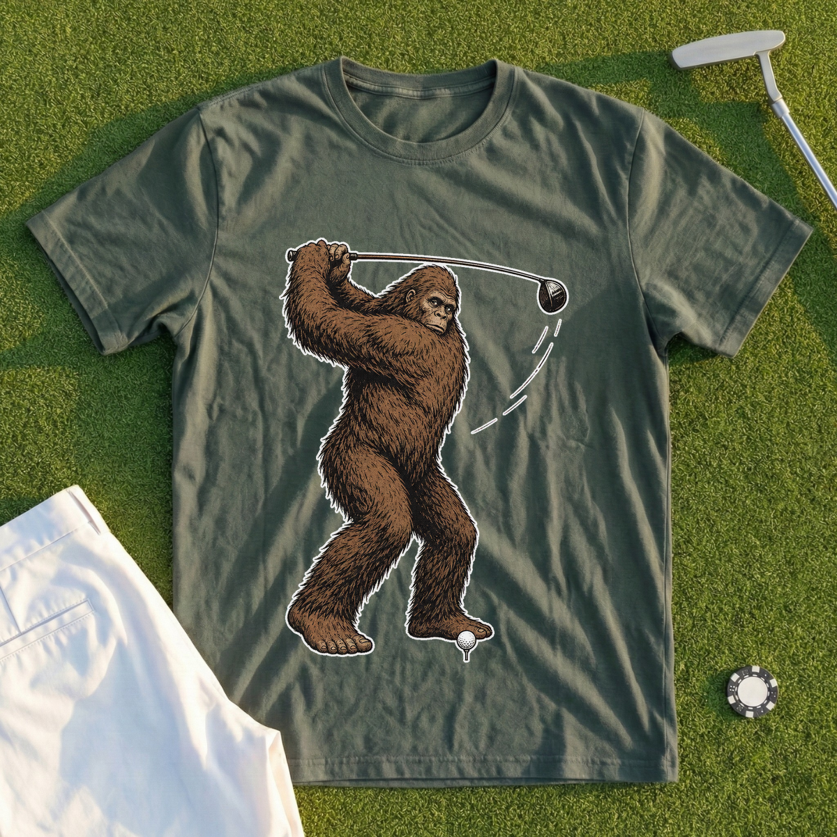 Sasquatch Backswing Tee