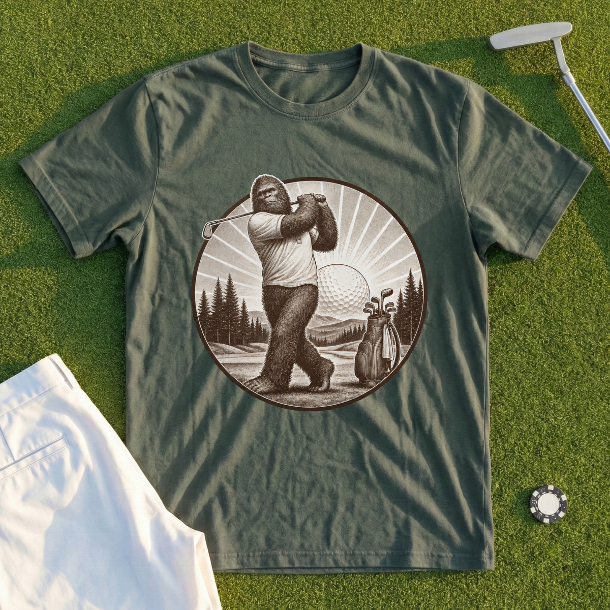 Sasquatch Full Swing Tee