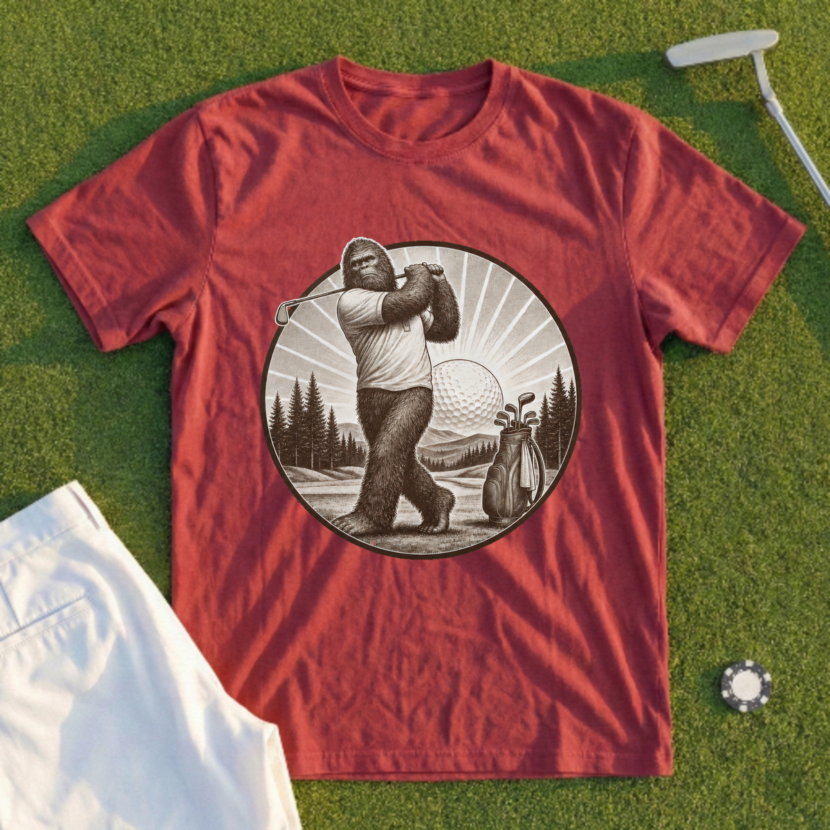 Sasquatch Full Swing Tee