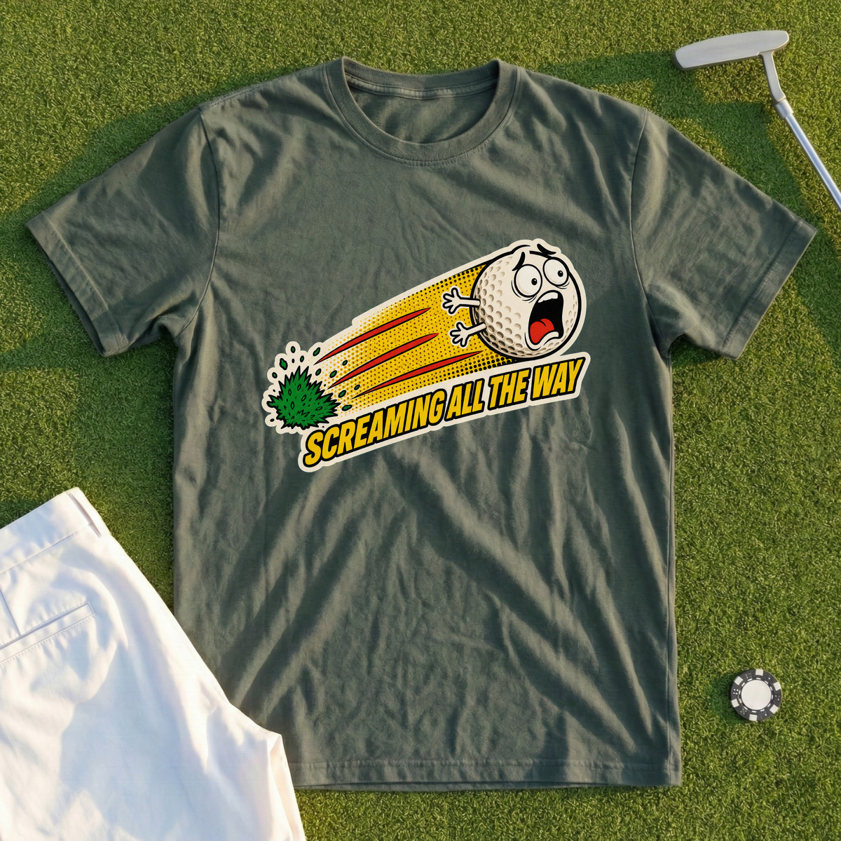Screaming All The Way Tee