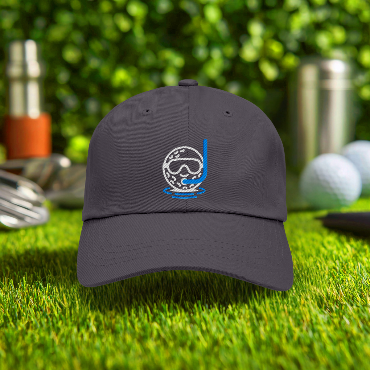 Scuba Ball Embroidered Hat