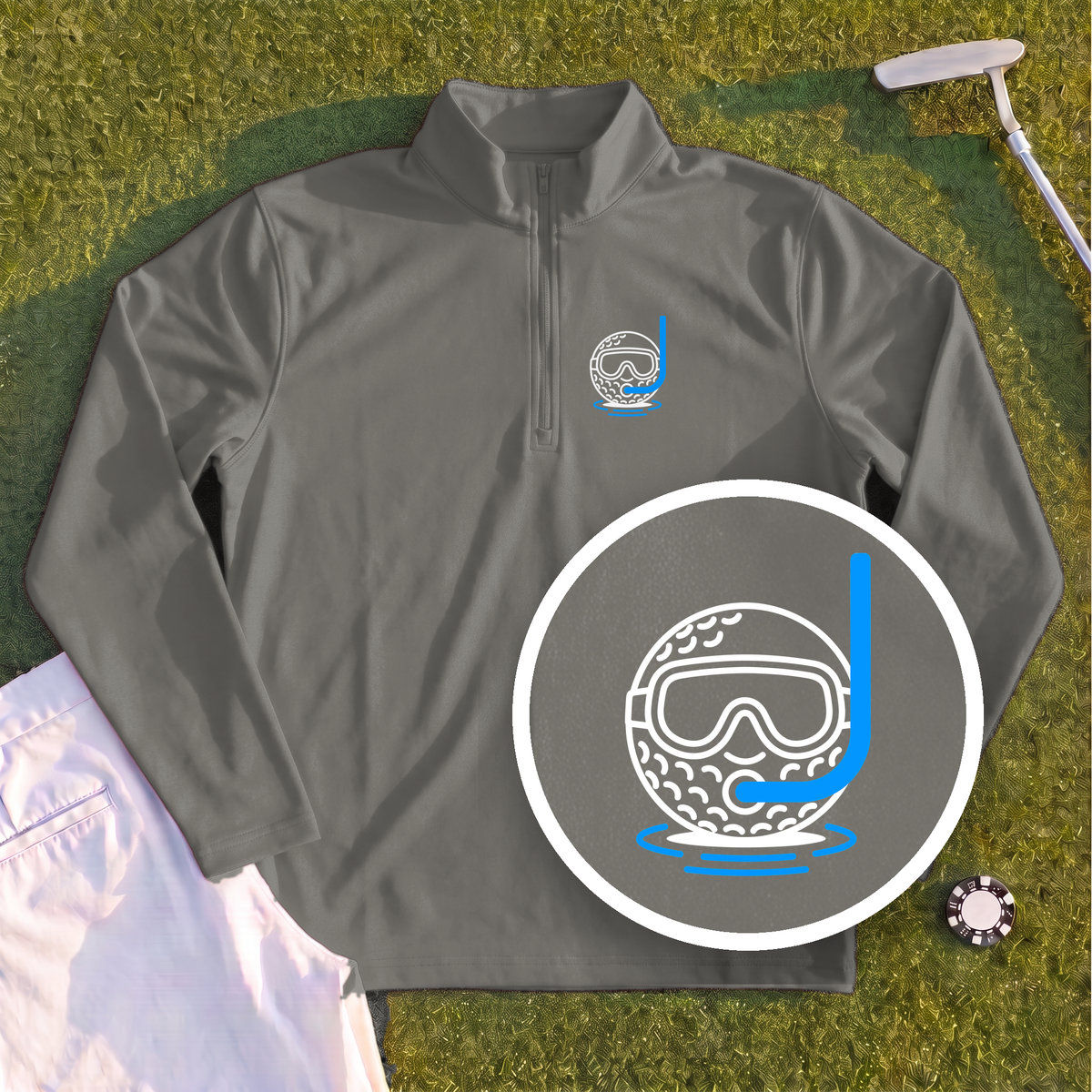 Scuba Ball Quarter Zip