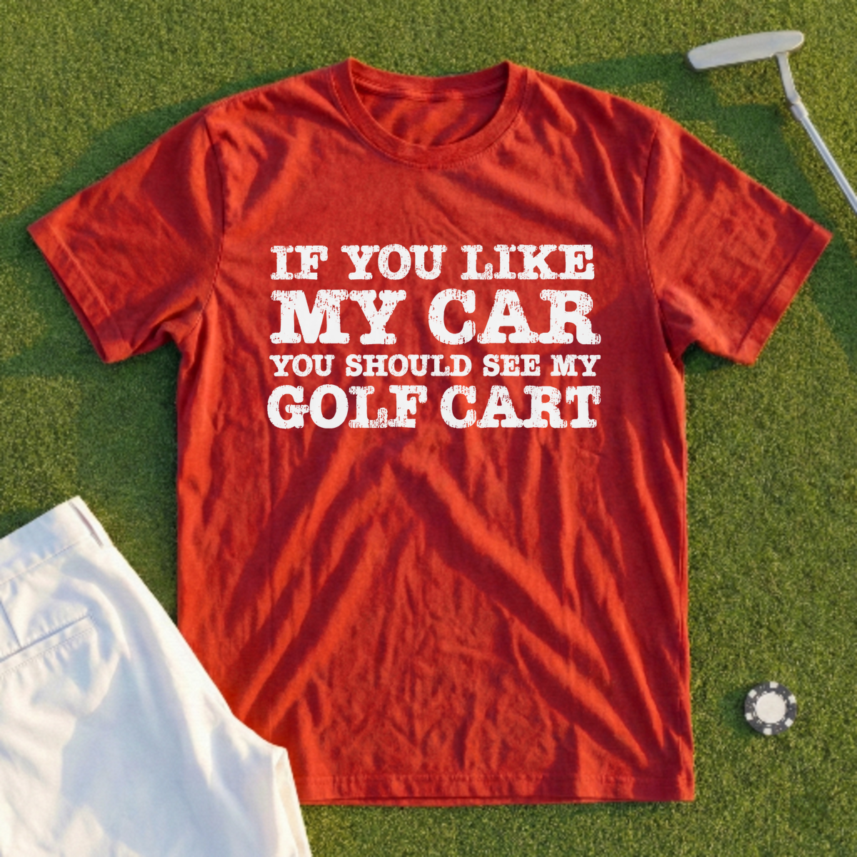 See My Golf Cart Tee