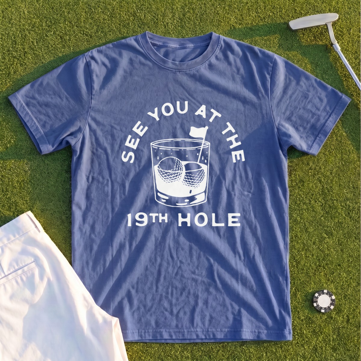 See You At The 19th Hole Premium Tee