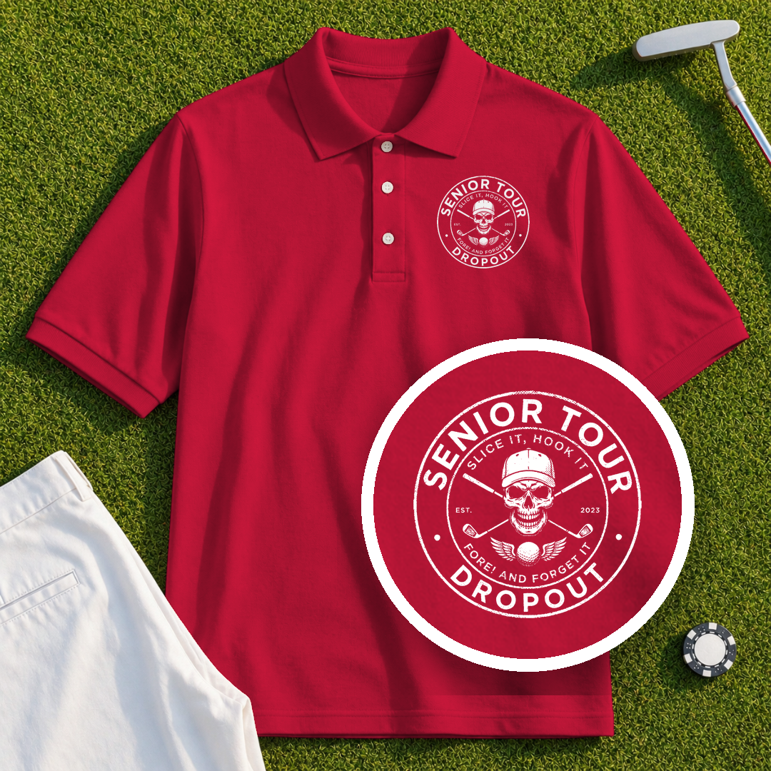 Senior Tour Dropout Performance Polo