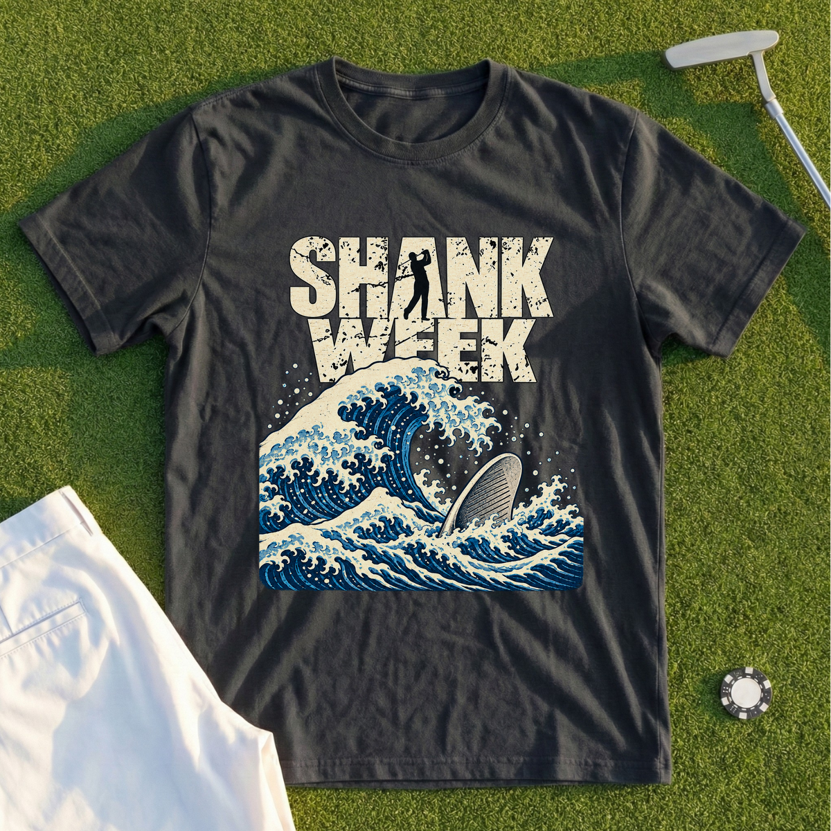Shank Week Great Wave Tee