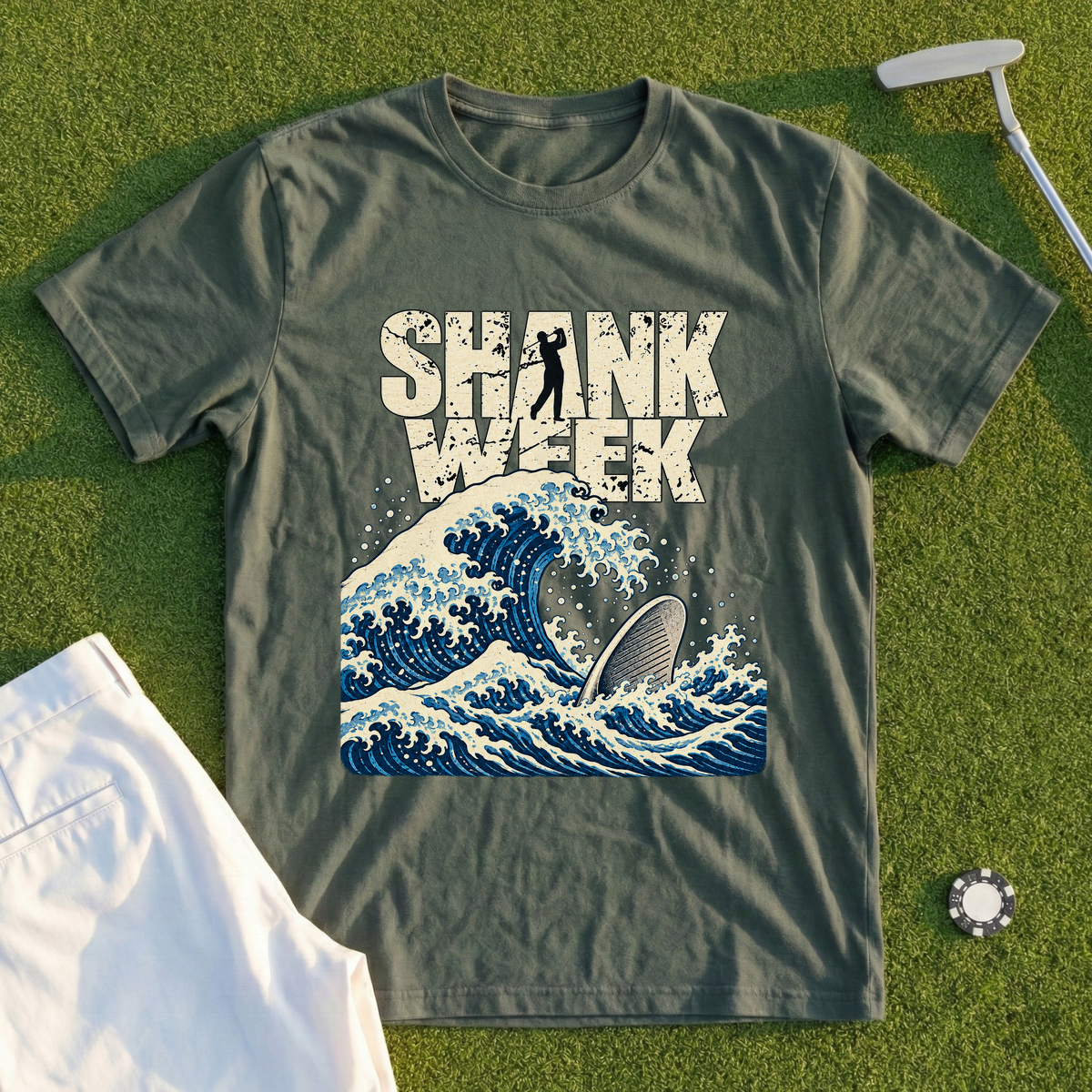 Shank Week Great Wave Tee