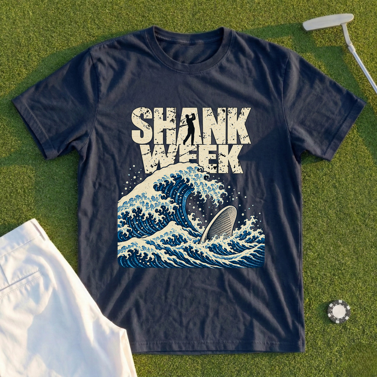 Shank Week Great Wave Tee