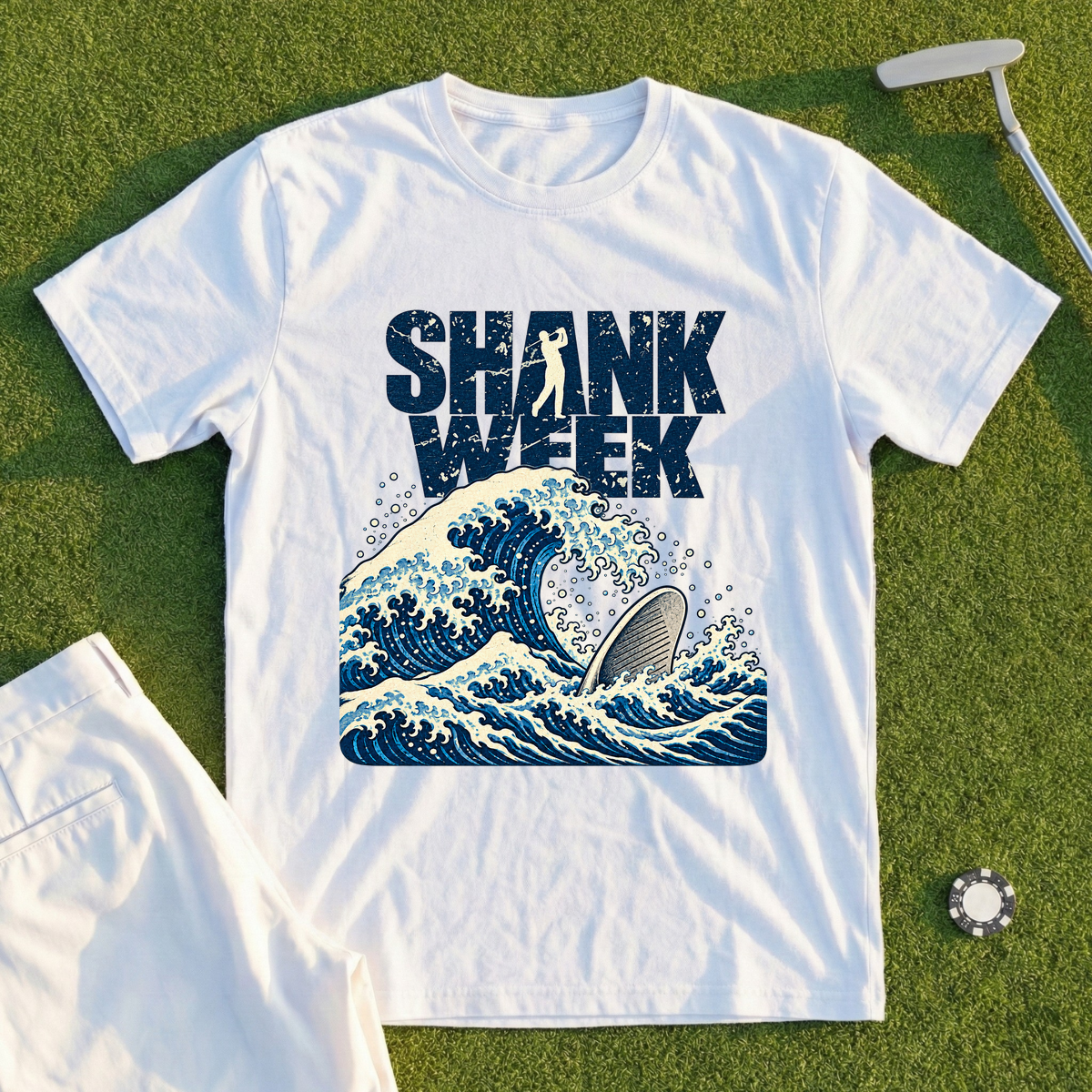 Shank Week Great Wave Tee