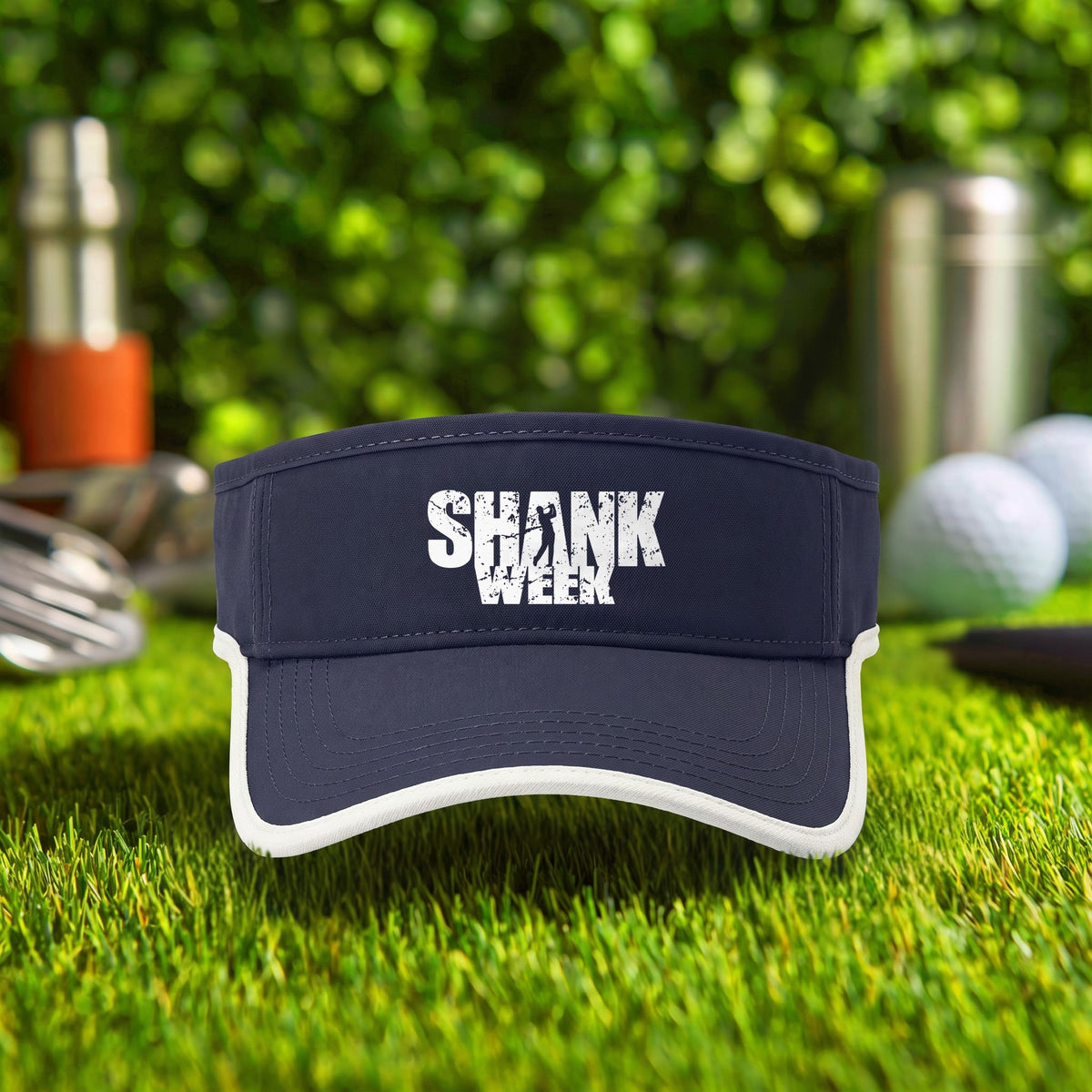 Shank Week Visor in True Navy