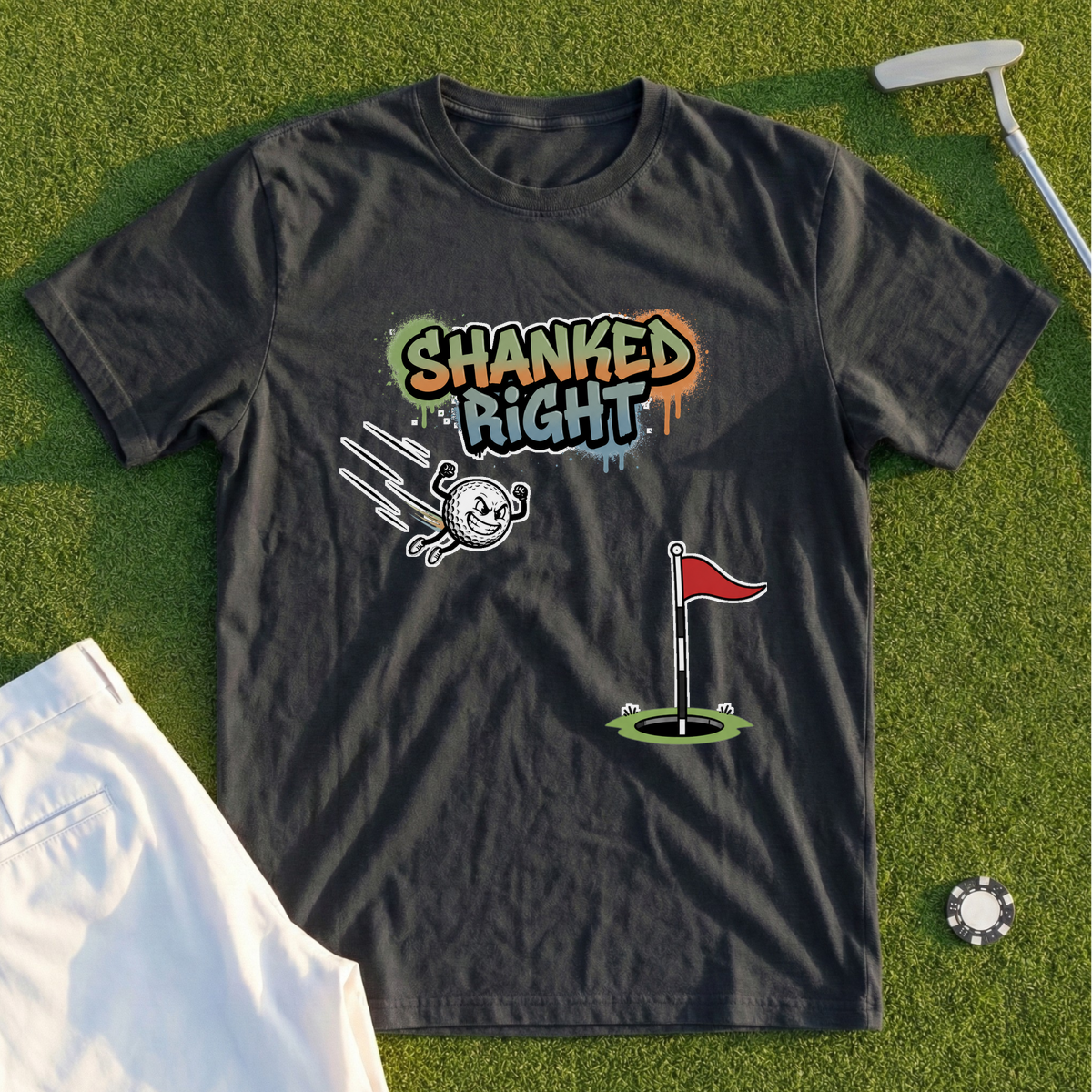 Shanked Right Liftoff Tee