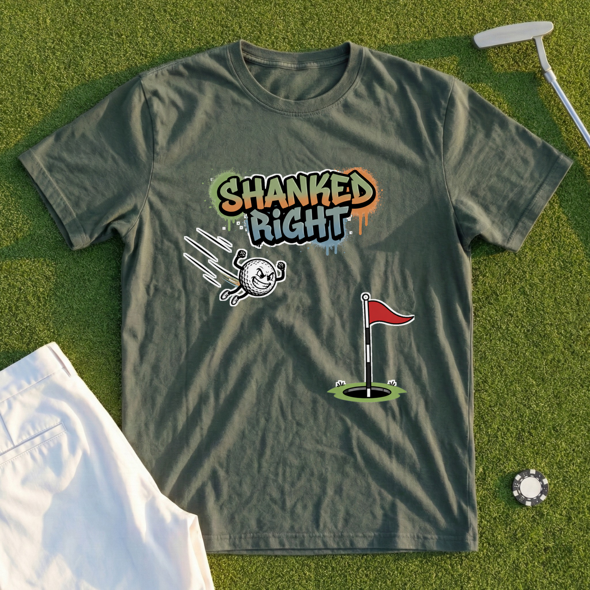 Shanked Right Liftoff Tee