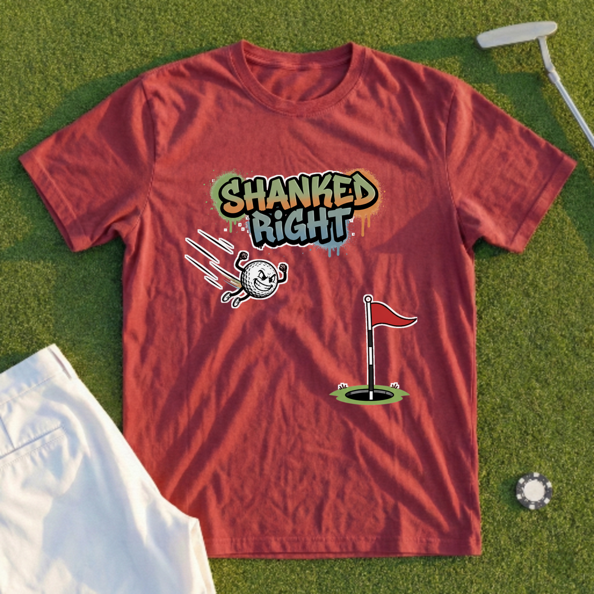 Shanked Right Liftoff Tee