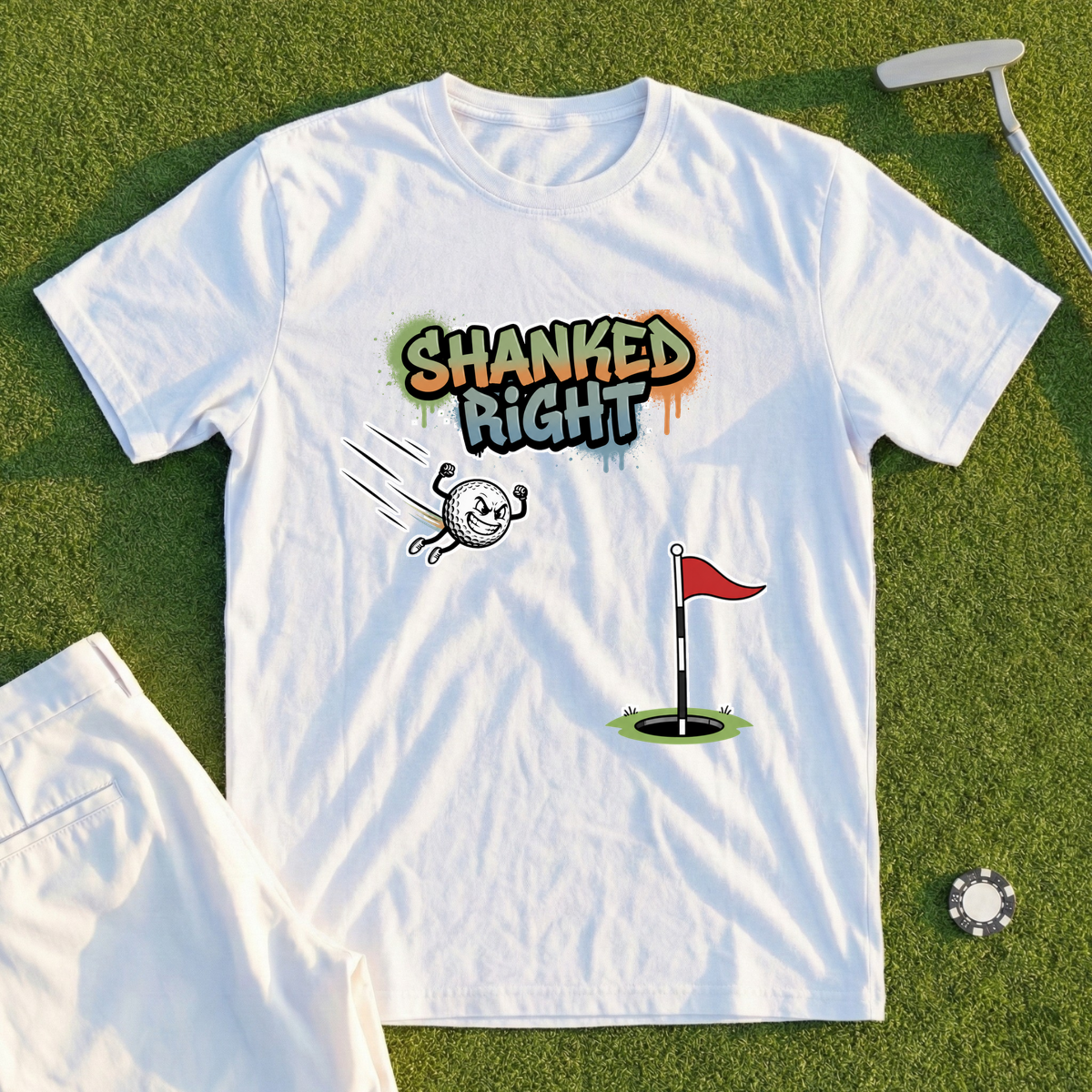 Shanked Right Liftoff Tee
