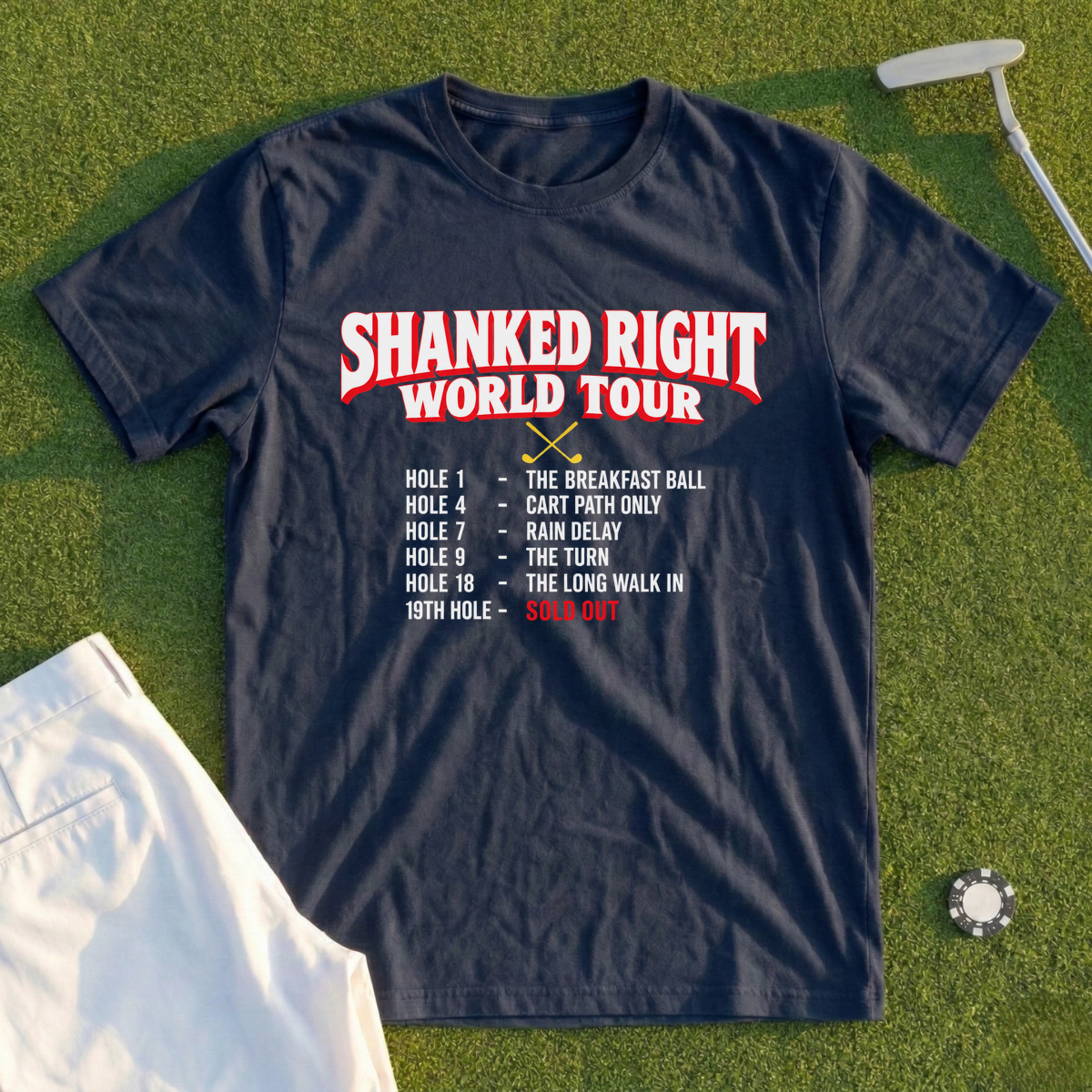Shanked Right World Tour Tee