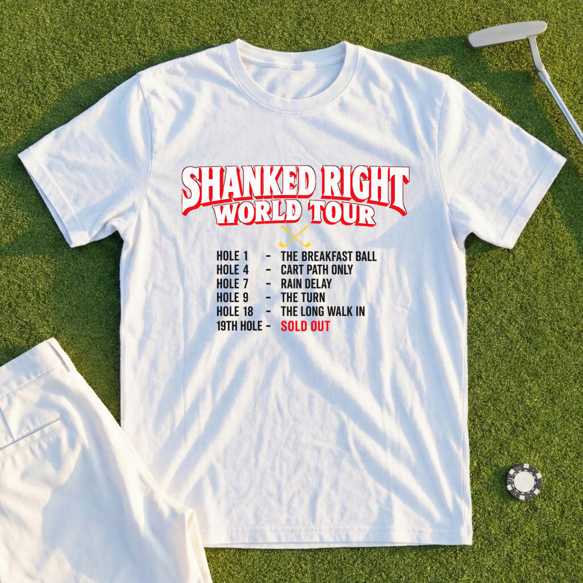 Shanked Right World Tour Tee
