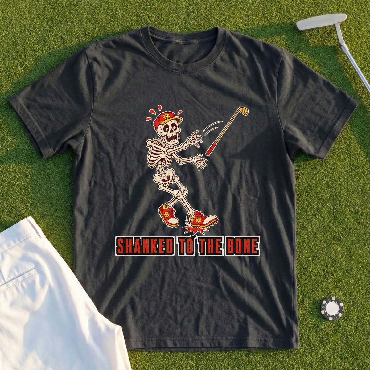 Shanked To The Bone Tee
