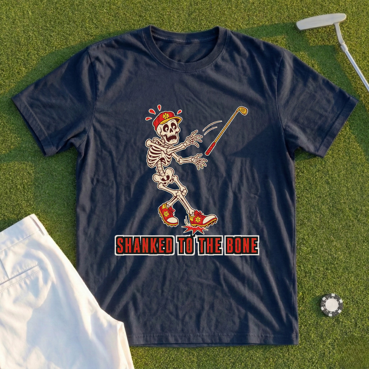 Shanked To The Bone Tee