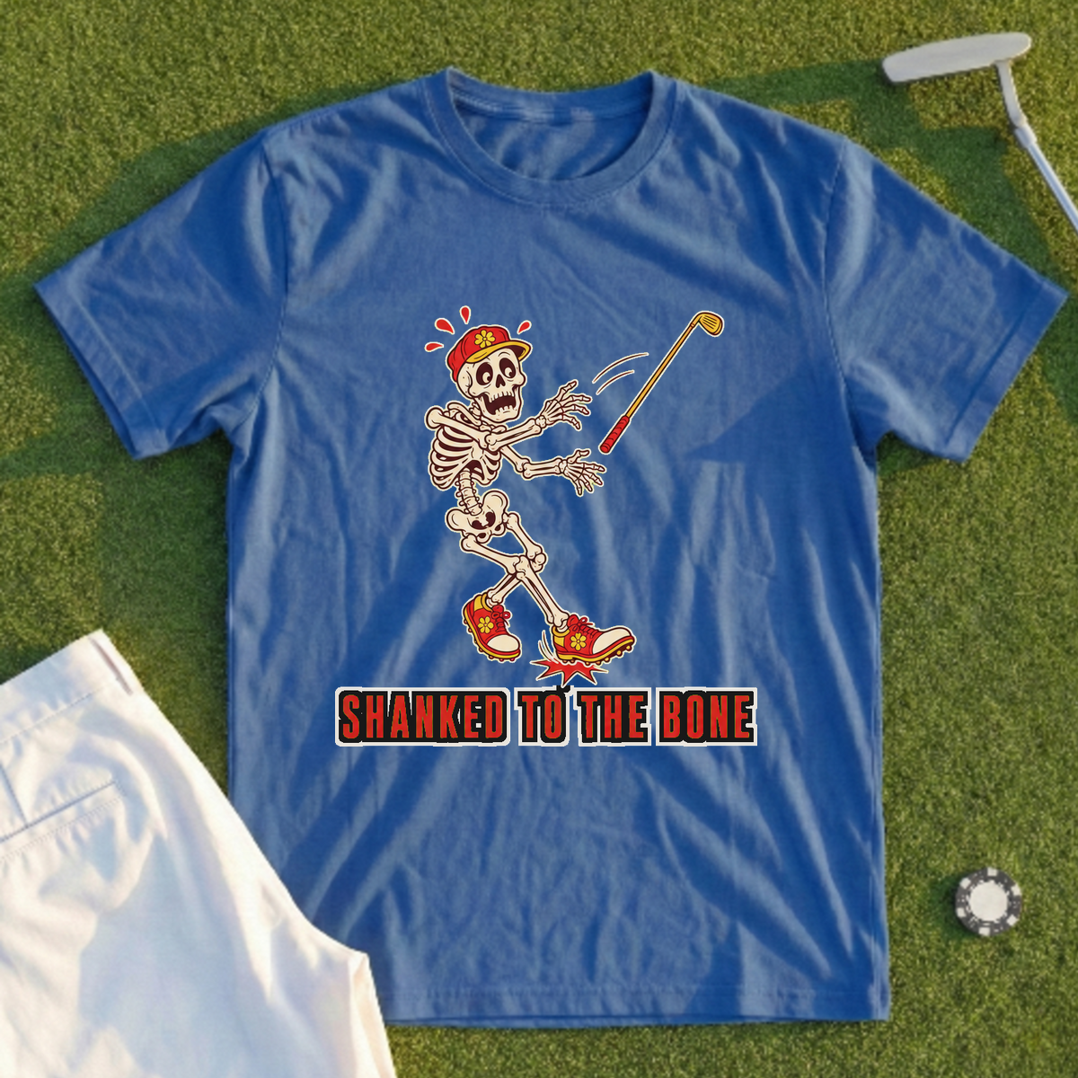 Shanked To The Bone Tee