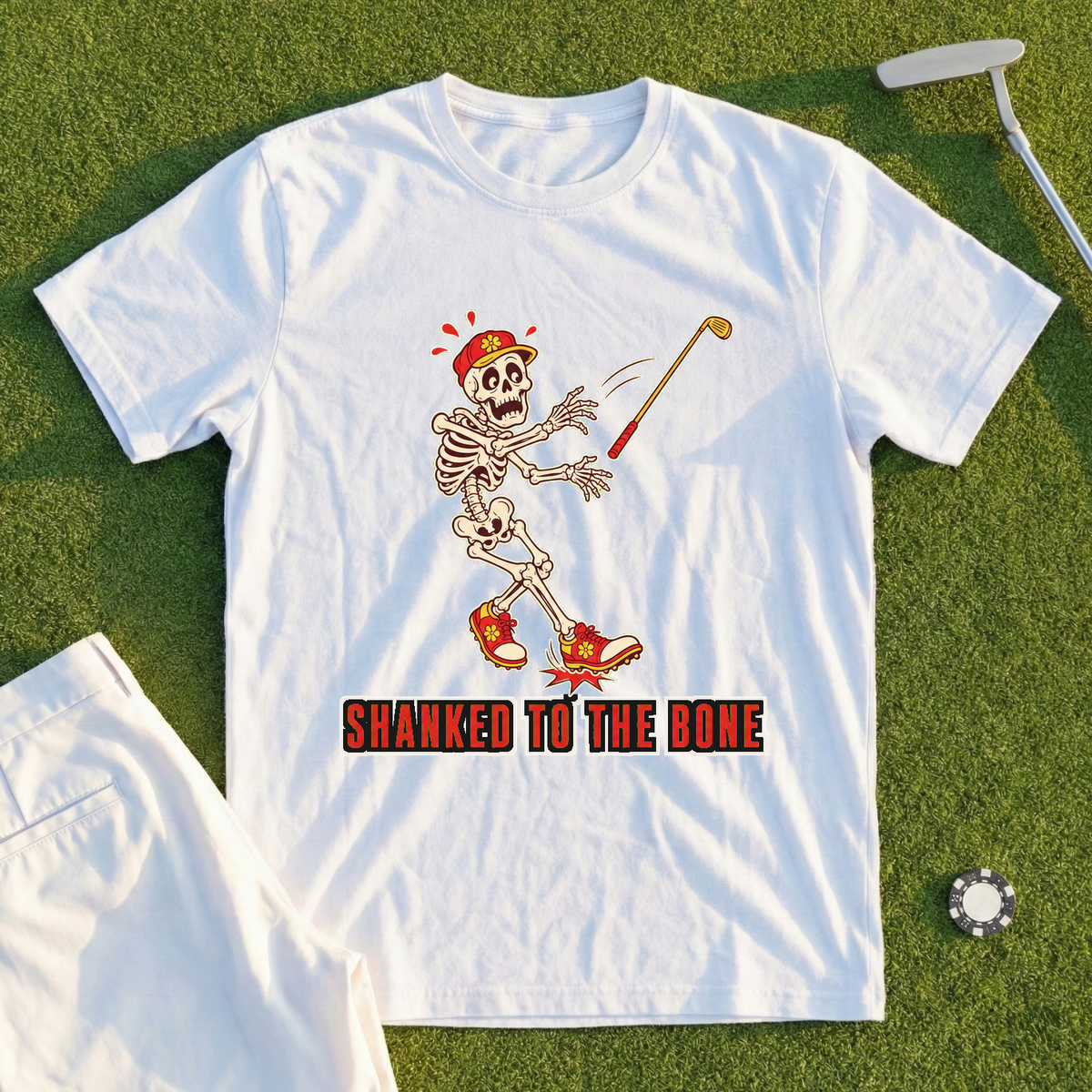 Shanked To The Bone Tee