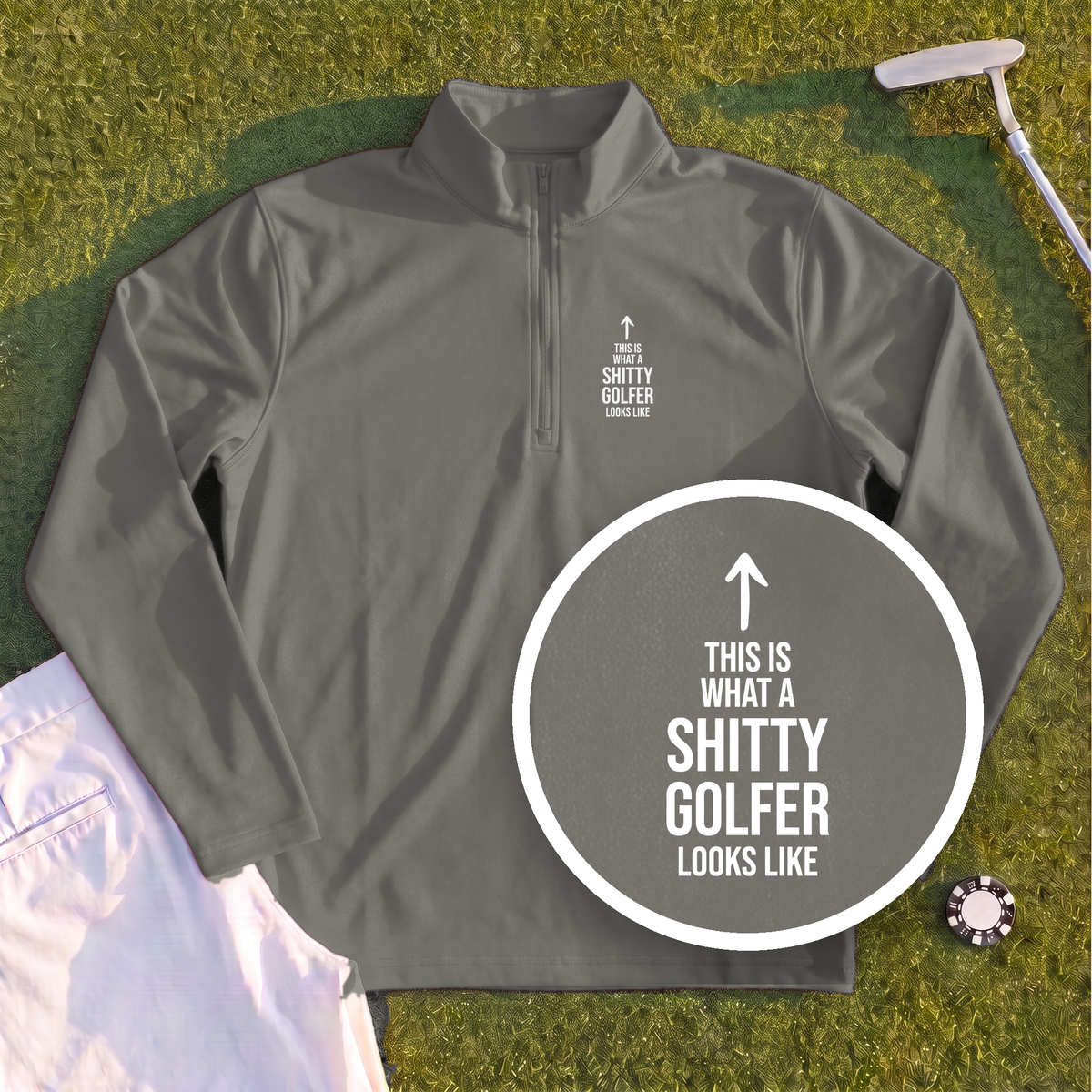 Shitty Golfer Quarter Zip