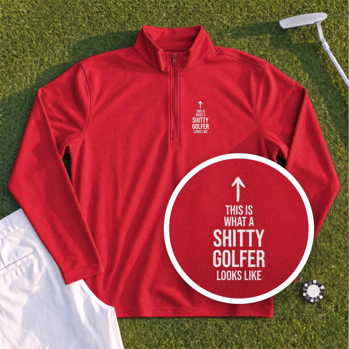 Shitty Golfer Quarter Zip