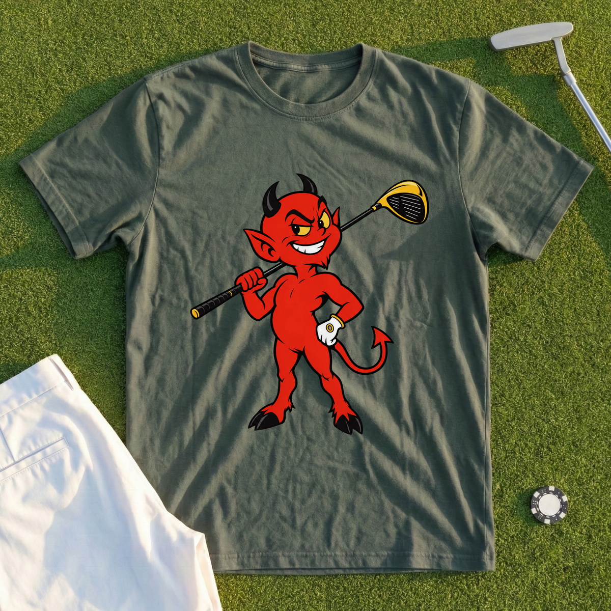 Shoulder Devil Tee