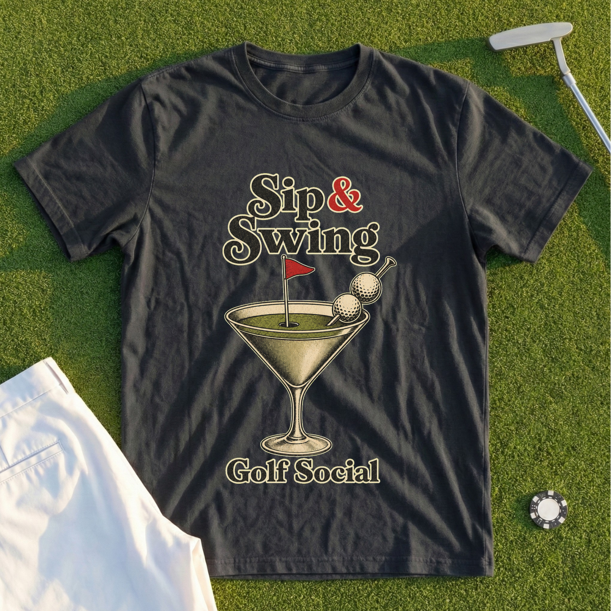 Sip And Swing Tee
