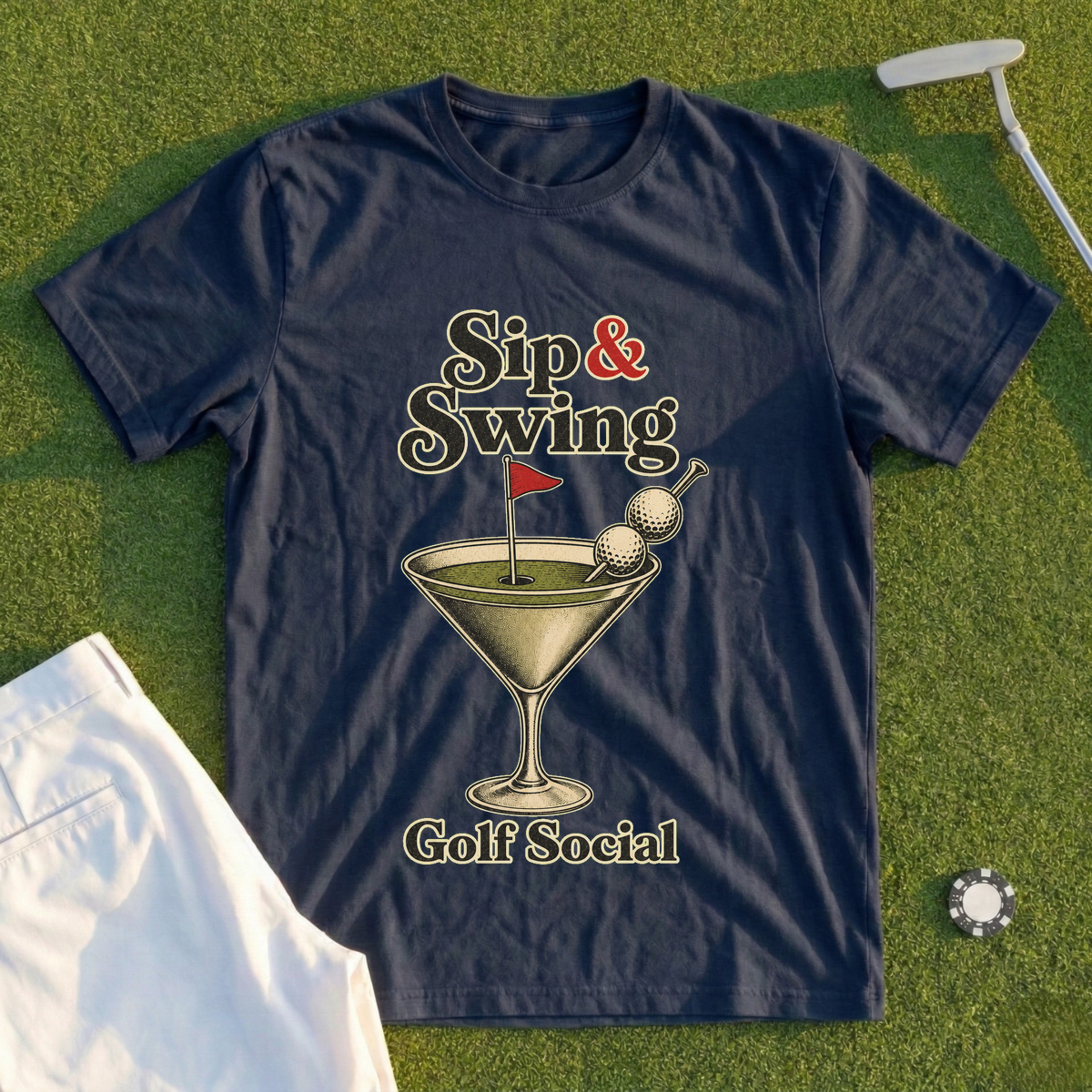 Sip And Swing Tee