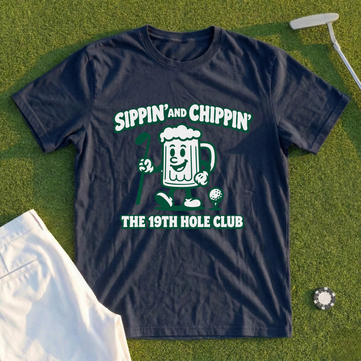 Sippin And Chippin Tee