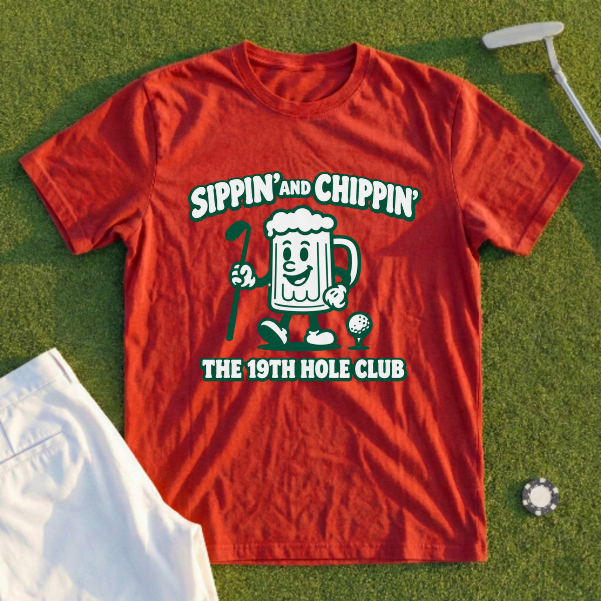 Sippin And Chippin Tee