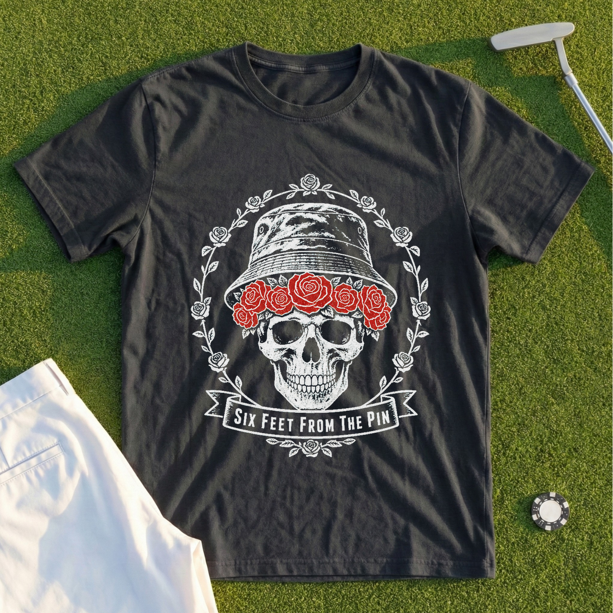Six Feet From The Pin Tee