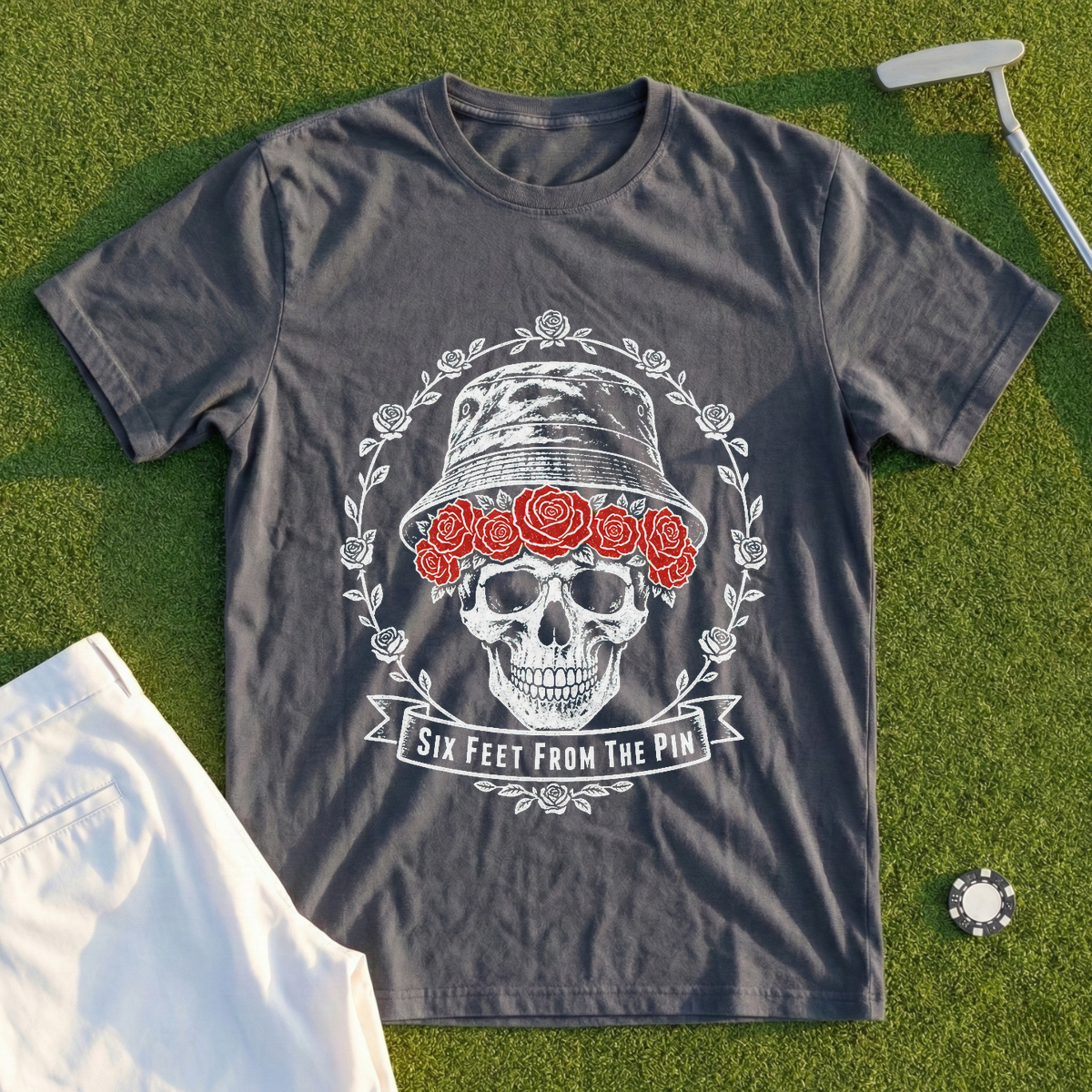 Six Feet From The Pin Tee