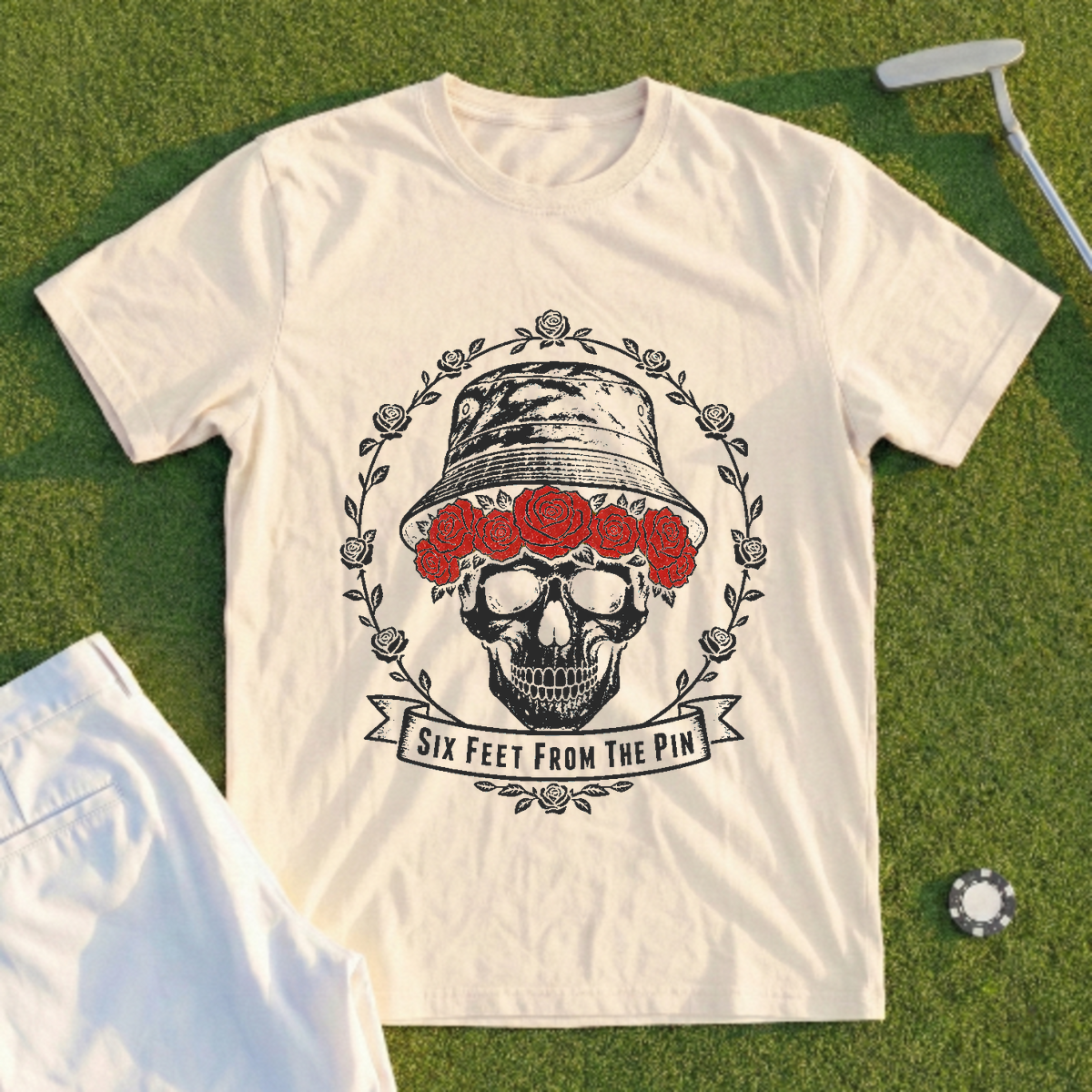 Six Feet From The Pin Tee