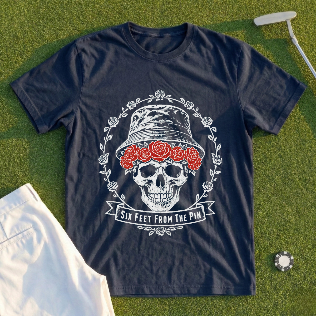 Six Feet From The Pin Tee