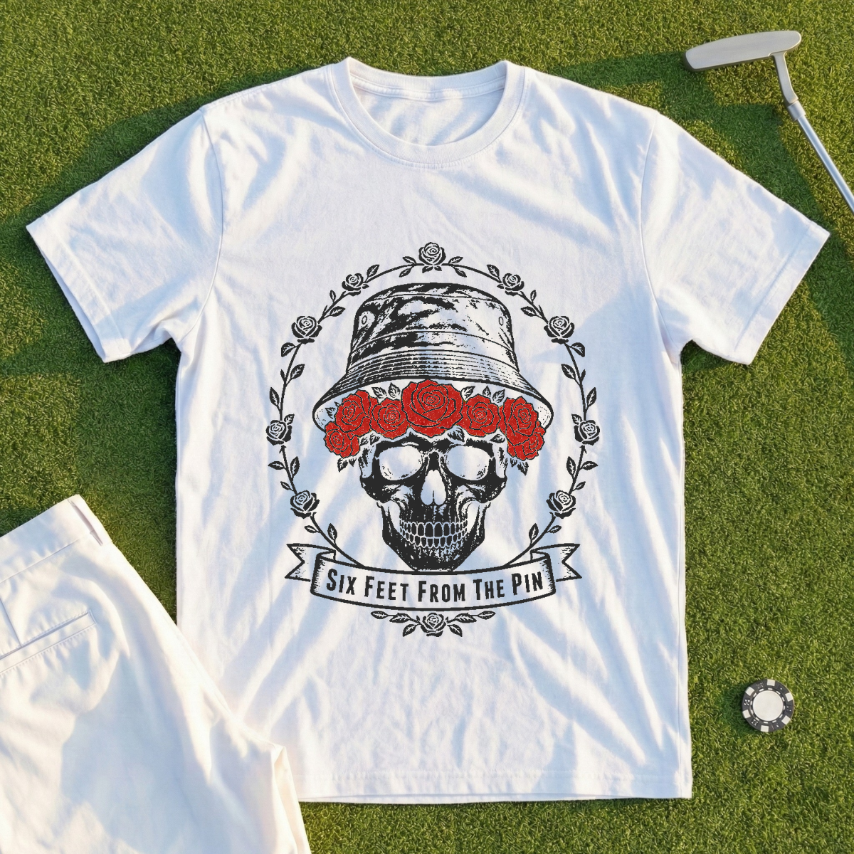 Six Feet From The Pin Tee